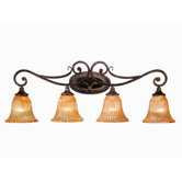 Modena  Vanity Light in Walnut Patina
