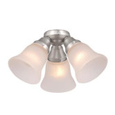 Three Light Ceiling Fan Light Kit