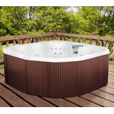 Lifesmart&nbsp;Rock Solid Sierra Plug and Play Spa w/20 Jets Includes FREE Energy Savings Value & Performance Package