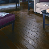 Cimarron 5" Handscraped Solid Red Oak in Chestnut