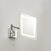 Wandleuchte dimmbar "Torino" in Chrom poliert