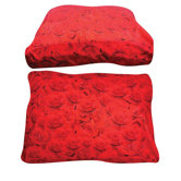 Rectangle Red Rose Dog Bed