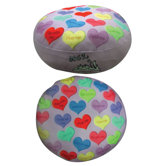 Round Hearts Dog Bed
