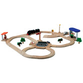 City Road and Rail Play Set - Turntable