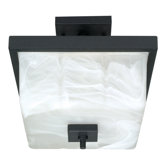 Cubica Semi Flush Mount
