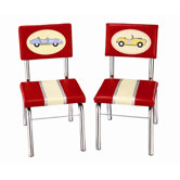 Retro Racers Extra Kid's Desk Chair (Set of 2)