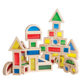 Jr Rainbow 40 Piece Block Set