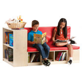 Modular Library Storage with Seat