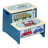 Moving All Around Storage Step Stool