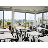 Landscape Square Top Contract Table by S.T.C.