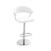 Icon Leather Swivel Barstool