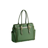 Contemporary Classic Nylon Everyday Tote in Leaf Green
