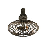 Clout 3 Light Hookah Drum Foyer Pendant