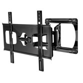 Ultra-Slim Large Articulating Wall Bracket for 37-55" Screens in Gloss Black