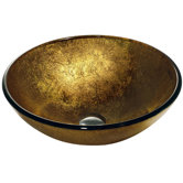 Liquid Gold Vessel Sink
