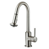 One Handle Single Hole Pull Down Spray Kitchen Faucet