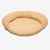 Memory Foam Bolster Dog Bed with Protector&trade; Pad in Caramel