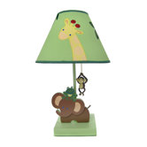 Jungle Babies Lamp  and Shade