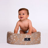 Nursing Pillow in Khaki Berry