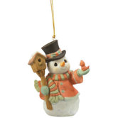 "Home for The Holidays" Annual Snowman Ornament