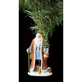 "Julenissen of Norway" Santa with Tree Ornament