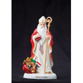 "Holland" Holland Santa Figurine