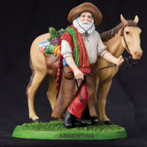 "Argentina" Argentina Santa Figurine
