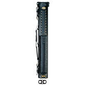 34" 2 Butt and 2 Shaft Oval Hard Pool Cue Case