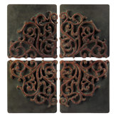 Divided Medallion Wall Art (Set of 4)