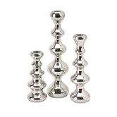 Chesire Aluminum Candlestick (Set of 3)