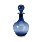 Regatta Large Glass Bottle in Blue