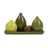Benevuto Vase Collection Attached To Base