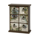 Postcard Greeting 6 Drawer Cabinet