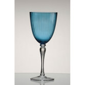 Artland Aldrich Wine Glass in Blue (Set of 4)