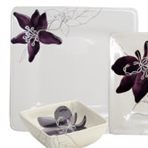 Laurie Gates Dinner Plates in Anna Plum (Set of 4)