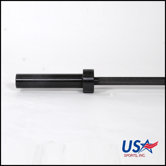 60" Olympic Bar in Black