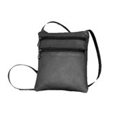 Three Zip Cross Body Bag