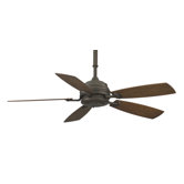 54" Hubbardton Forge 5 Blade Ceiling Fan
