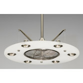 35.6" Cumulos 1 Blade Ceiling Fan