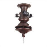 Three Light Ceiling Fan Light Fitter For Damp Locations