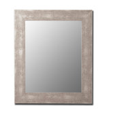 Aosta Mirror in Silver