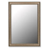 Grecian Beaded Mirror in Silver