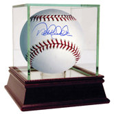 Derek Jeter Autographed Baseball with Display Case