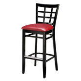 Beechwood 30" Lattice Back Barstool