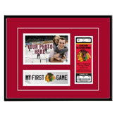 NHL My First-Game Ticket Frame