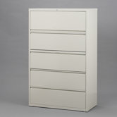 30" Wide 5 Drawer Lateral File Cabinet