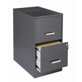 Home Office  22" Deep 2 Drawer Vertical Smart File Cabinet