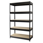 Iron Horse Rivet 60" H x 36" W Five Shelf Shelving Unit