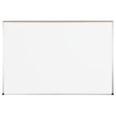 18" x 24" Thermal-Fused Melamine Whiteboard with Aluminum Trim and Map Rail