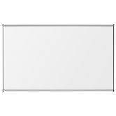 48" x 96" Thermal-Fused Melamine Dot Grid Whiteboard with Trim